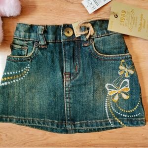 Denim skirt for Baby Girls 6-9 month old